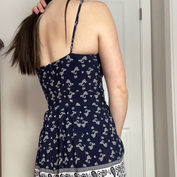 Blue romper Resortwear - Picture 4 of 7